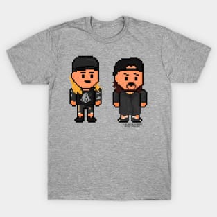 Crave Not These Things in 1995 Pixel Jay and Silent Bob T-Shirt